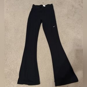 Nike Black Flared Leggings